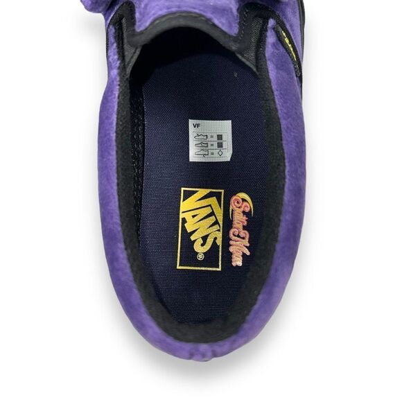 Vans x Sailor Moon Pretty Guardian Luna Slip-on Sneakers Purple / Black Youth 2 - Picture 9 of 12